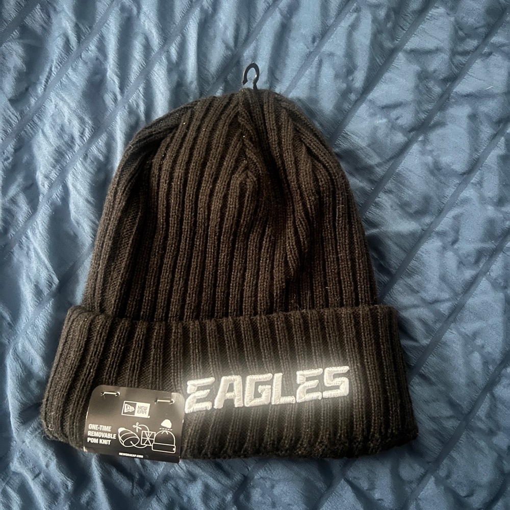 Philadelphia Eagles Black Winter Cap/Hat